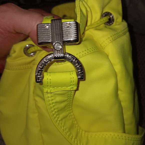 Versace Vintage Rare Color Nylon Bucket Bag